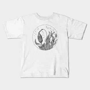 Fish Bait Illustration Kids T-Shirt